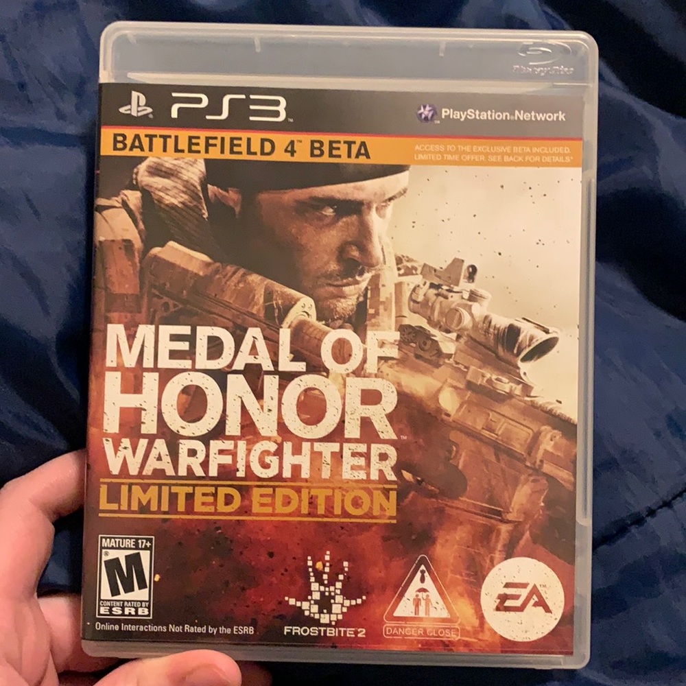 PS3 Medal of Honor Warfighter Limited Edition